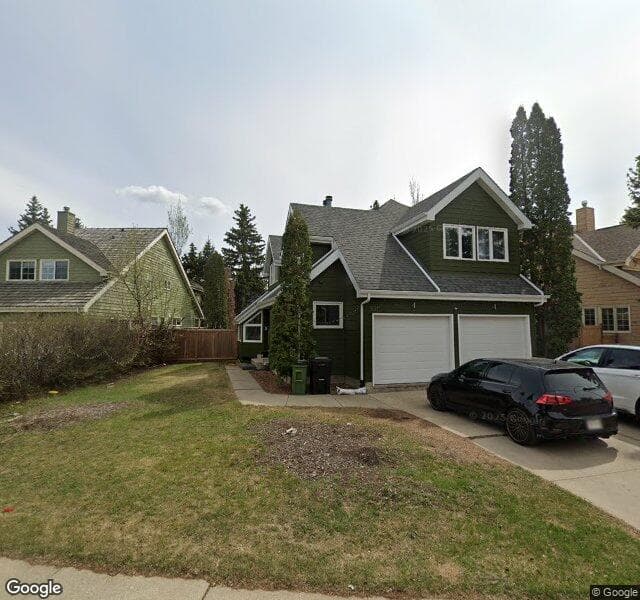 Street view of 5911 176 Street NW, Edmonton