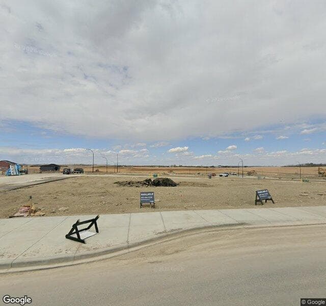 Street view of 336 Livingston Boulevard NW, Calgary