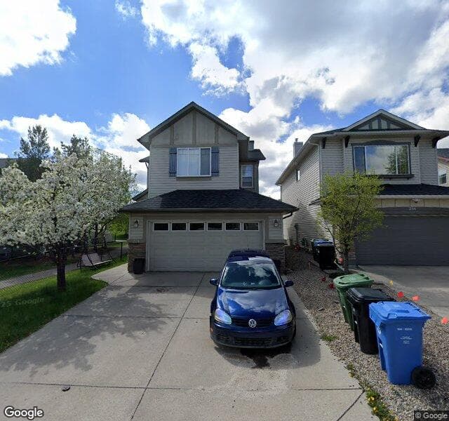 Street view of 264 Eversyde Way SW, Calgary