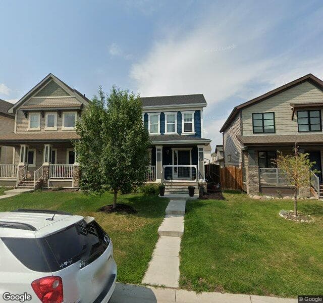 Street view of 159 Copperpond Rise SE, Calgary