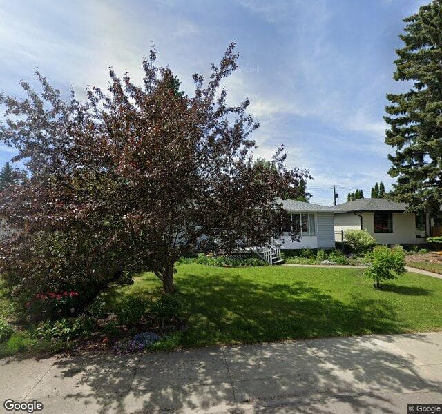 Street view of 8812 143 Street NW, Edmonton