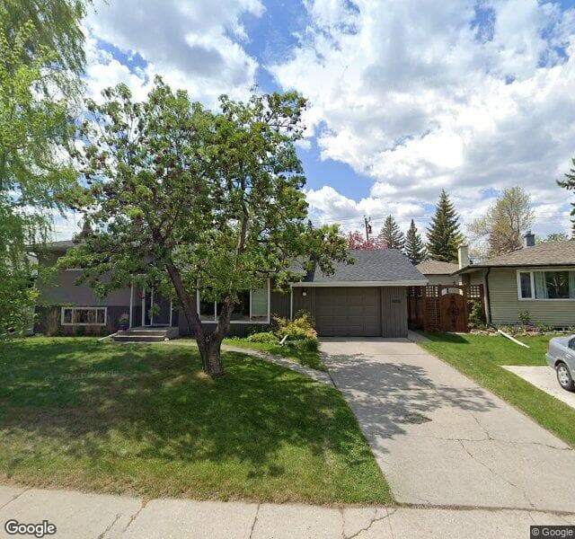Street view of 45 Haysboro Crescent SW, Calgary