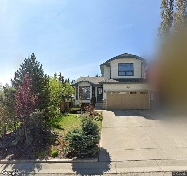 Street view of 128 Macewan Park Close NW, Calgary