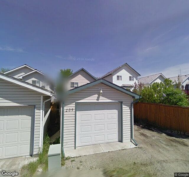 Street view of 209 Mount Allan Circle SE, Calgary