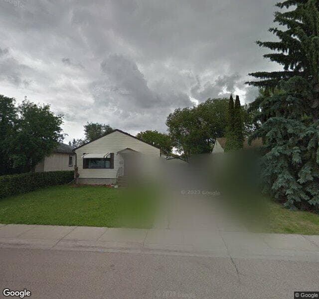 Street view of 10465 158 Street NW, Edmonton