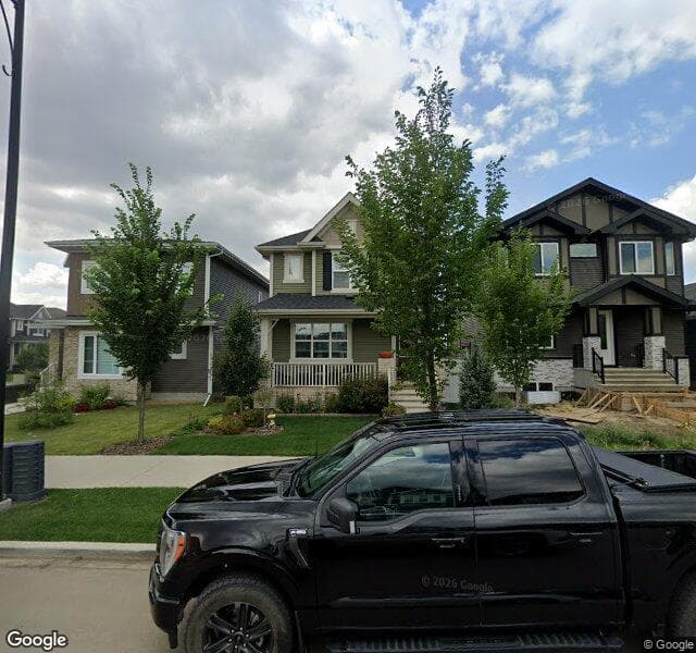 Street view of 6018 Naden Landing NW, Edmonton