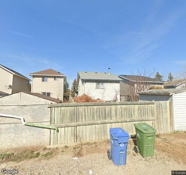 Street view of 20 Martinbrook Road NE, Calgary