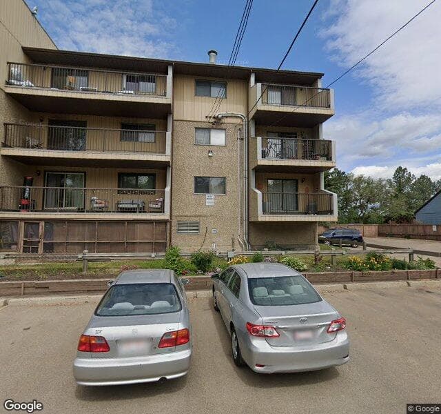 Street view of 206-11115 74 Street NW, Edmonton