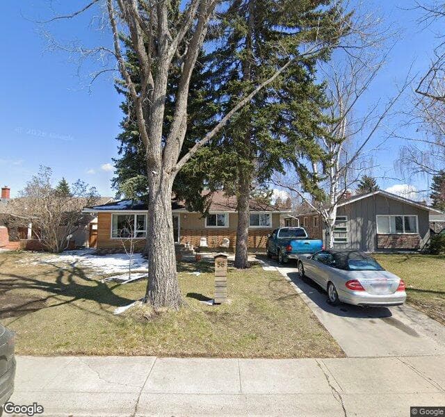 Street view of 56 Fay Road SE, Calgary