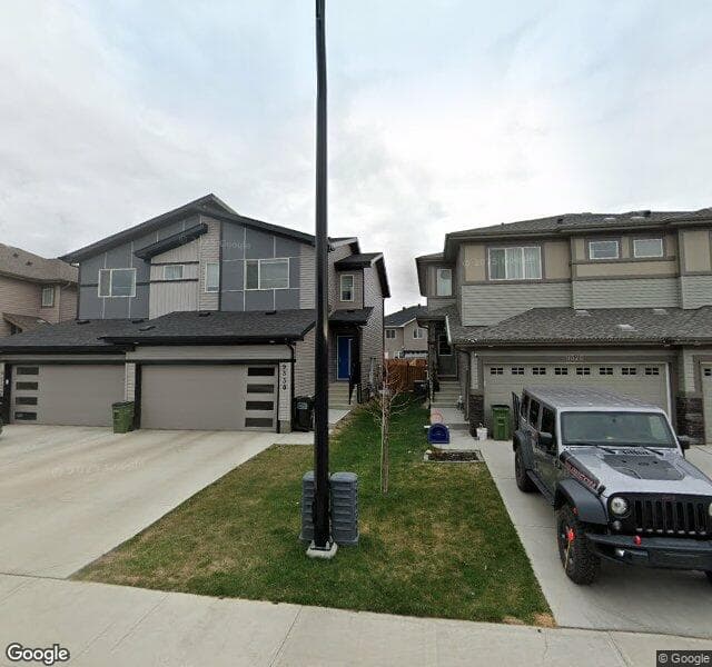 Street view of 9330 Cooper Bend SW, Edmonton
