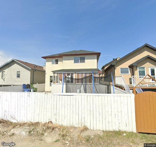 Street view of 279 Taracove Estate Drive NE, Calgary