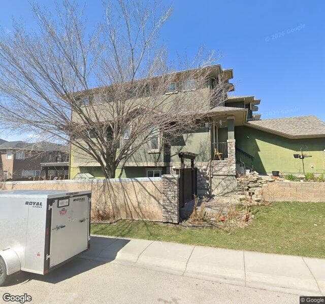 Street view of 1828 Panatella Boulevard NW, Calgary