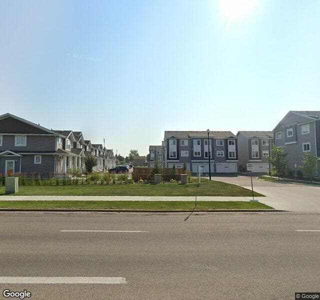 Street view of 17-4137 76 Street NW, Edmonton