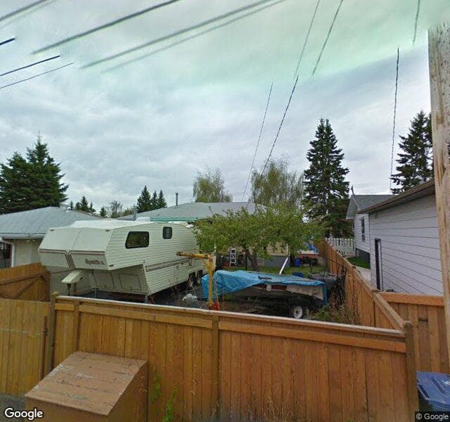 Street view of 4418 8 Avenue SW, Calgary