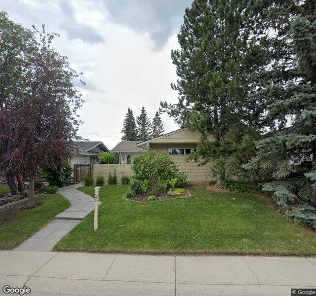 Street view of 28 Lake Wapta Rise SE, Calgary