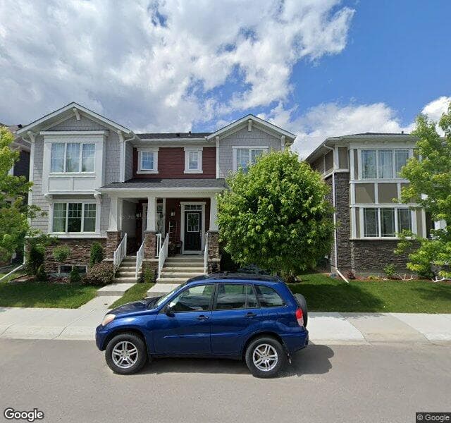 Street view of 134 Yorkville Green SW, Calgary