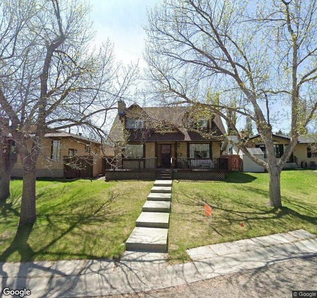 Street view of 56 Berwick Court NW, Calgary