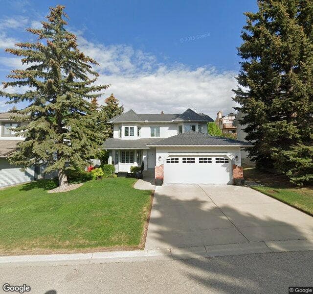 Street view of 195 Hawkview Manor Circle NW, Calgary