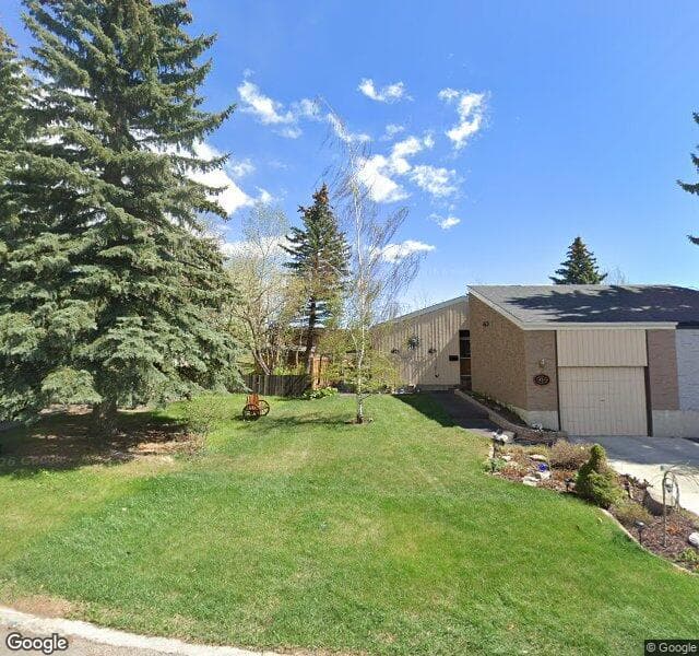 Street view of 919 Ranchview Crescent NW, Calgary