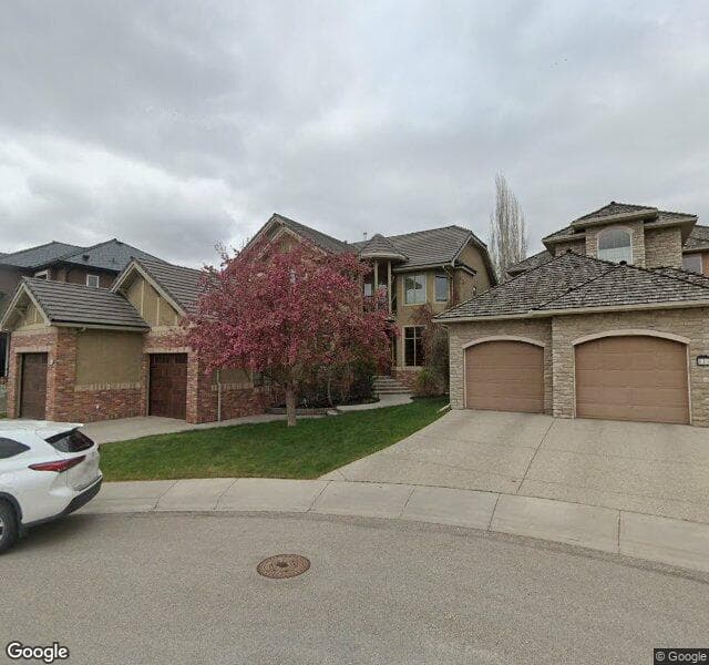 Street view of 115 Evergreen Mews SW, Calgary