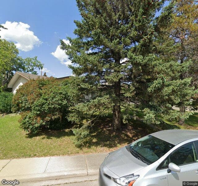 Street view of 3216 Riel Place SE, Calgary