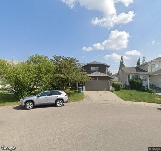 Street view of 40 Riverglen Way SE, Calgary
