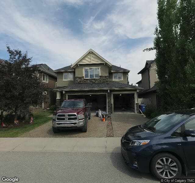 Street view of 14 W Grove Point SW, Calgary