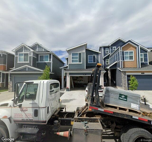 Street view of 187 Cranbrook Gardens SE, Calgary