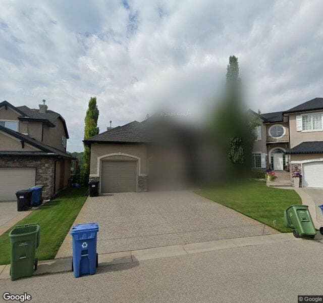 Street view of 250 Valley Crest Court NW, Calgary