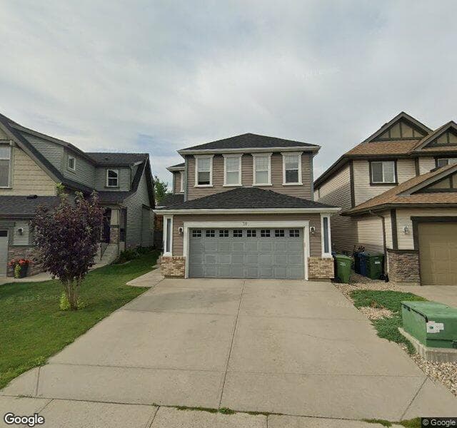 Street view of 39 Copperleaf Terrace SE, Calgary