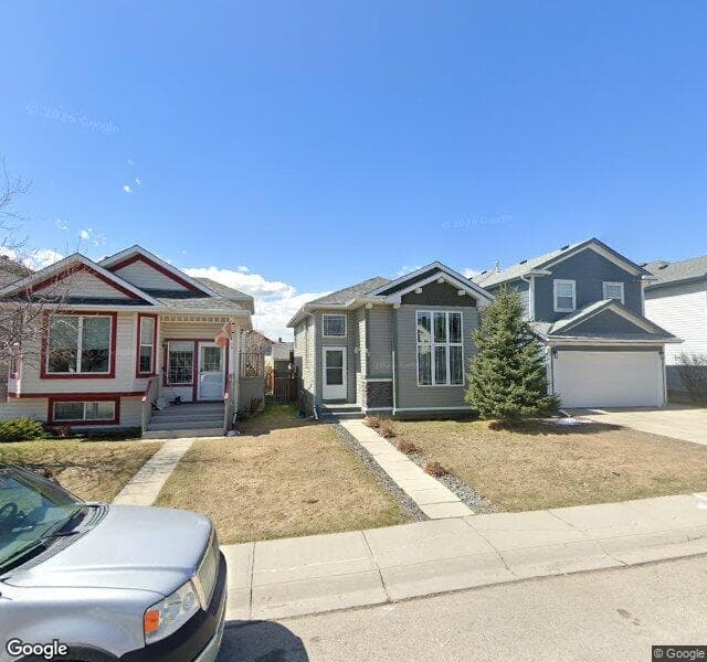 Street view of 82 Coventry View NE, Calgary
