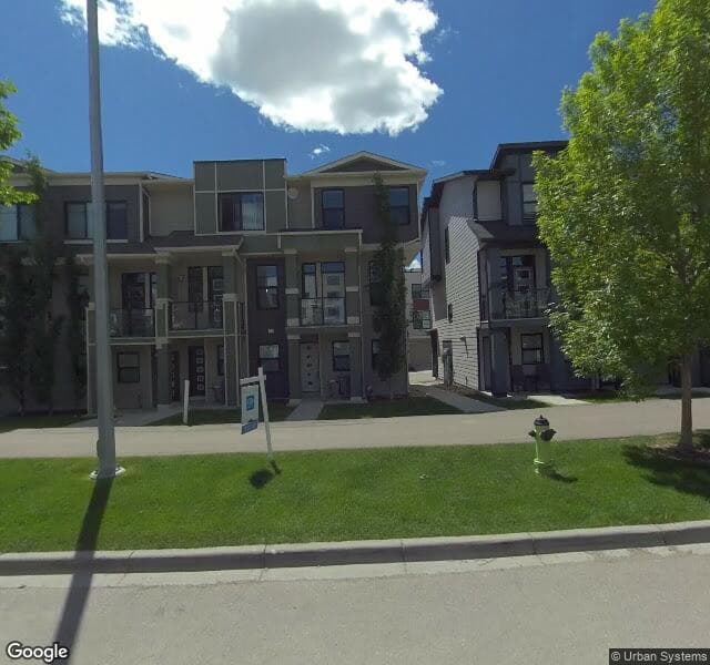 Street view of 4129 Seton Drive SE, Calgary