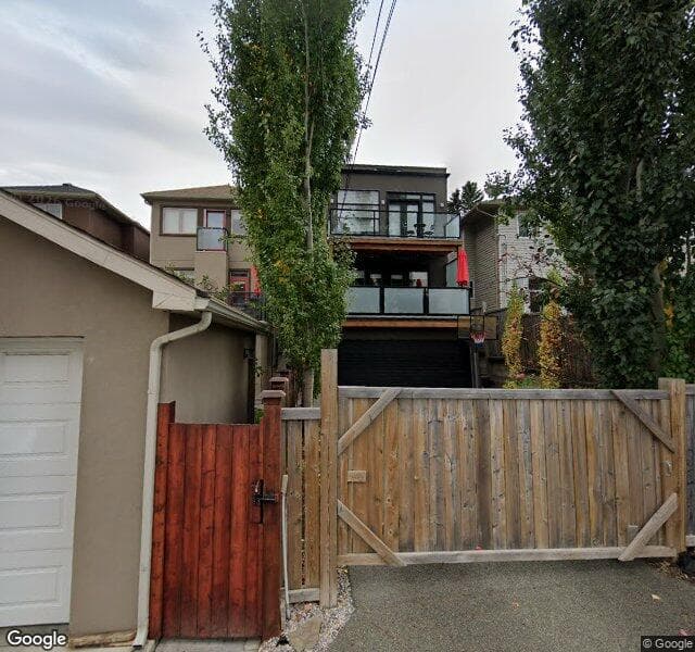 Street view of 1920 37 Avenue SW, Calgary