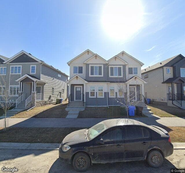 Street view of 460 Lewiston Landing NE, Calgary