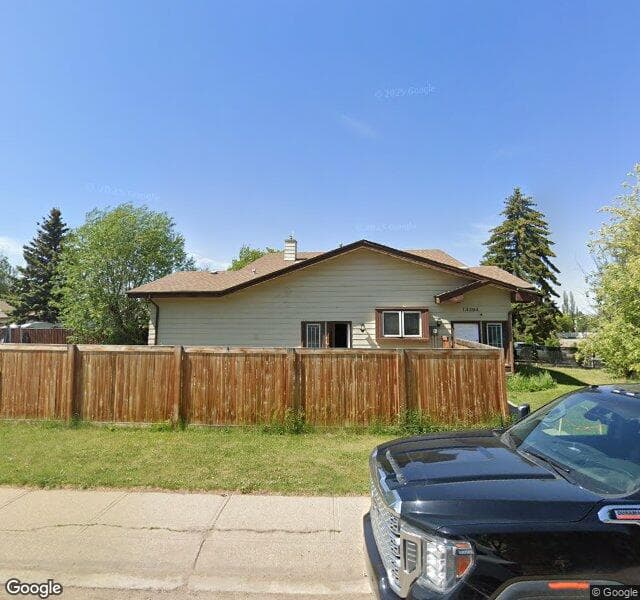 Street view of 14206 32 Street NW, Edmonton