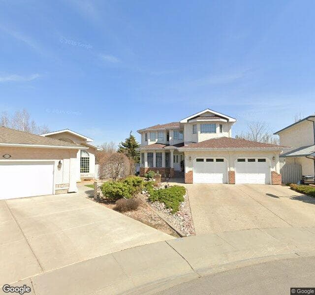 Street view of 5107 188 Street NW, Edmonton
