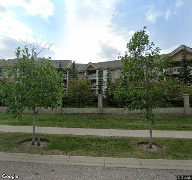 Street view of 163-223 Tuscany Springs Boulevard NW, Calgary
