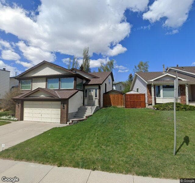 Street view of 116 Hawkley Valley Road NW, Calgary