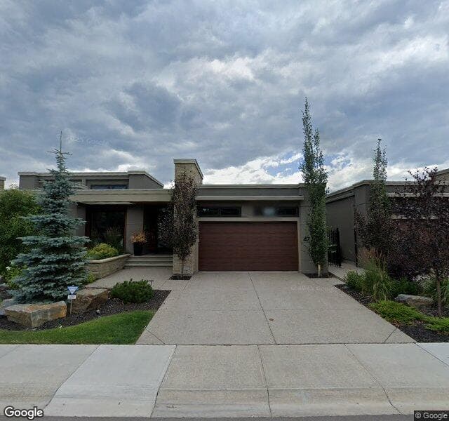 Street view of 47 Aspen Ridge Square SW, Calgary