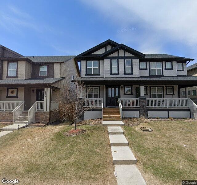 Street view of 142 Skyview Ranch Manor NE, Calgary