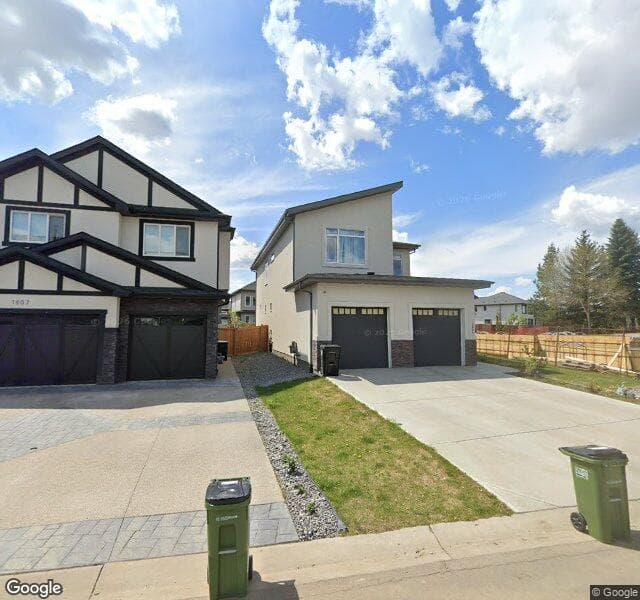 Street view of 1809 Adamson Point SW, Edmonton