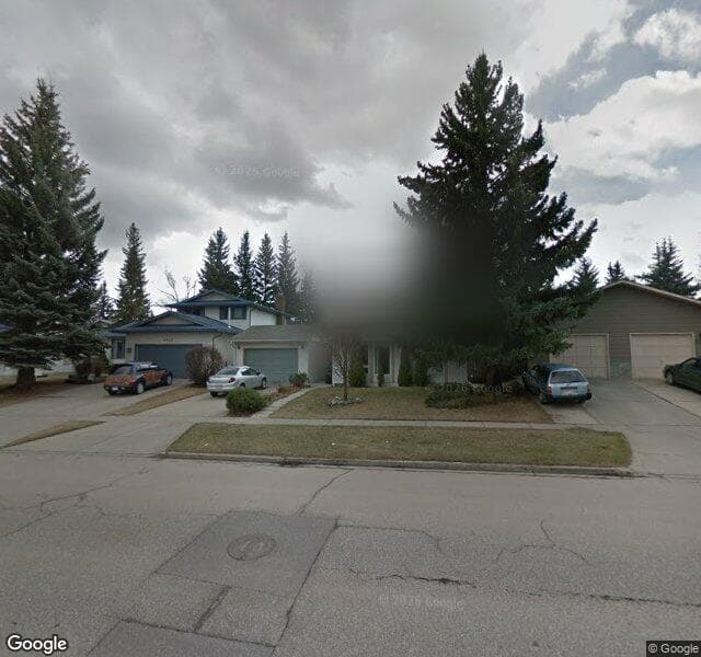 Street view of 2923 Palliser Drive SW, Calgary