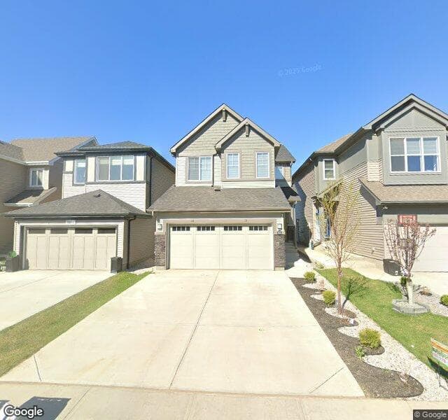 Street view of 9928 227 Street NW, Edmonton
