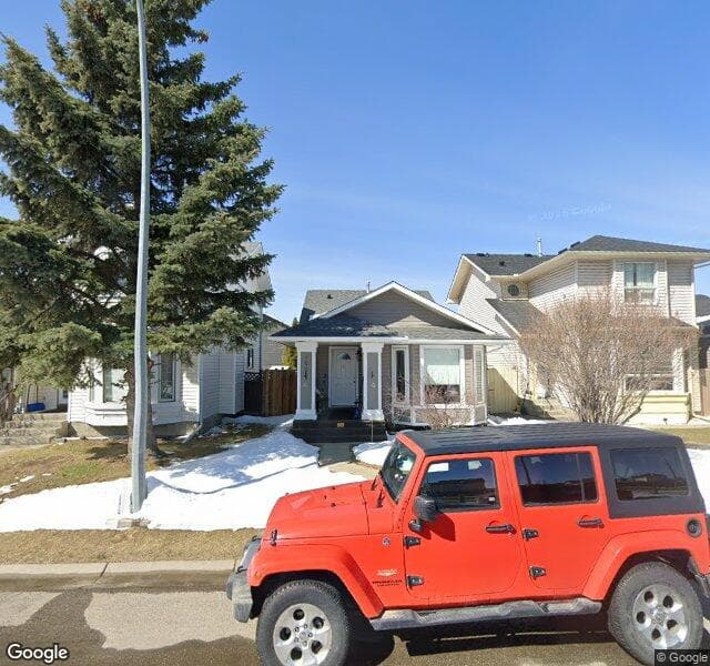 Street view of 160 Martinwood Way NE, Calgary