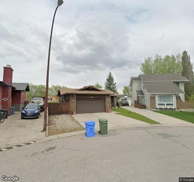Street view of 176 Deer Run Close SE, Calgary