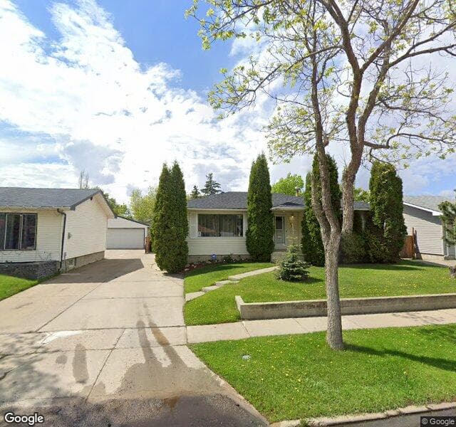 Street view of 15104 61 Street NW, Edmonton