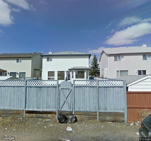 Street view of 545 Harvest Hills Drive NE, Calgary