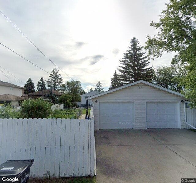 Street view of 9716 162 Street NW, Edmonton