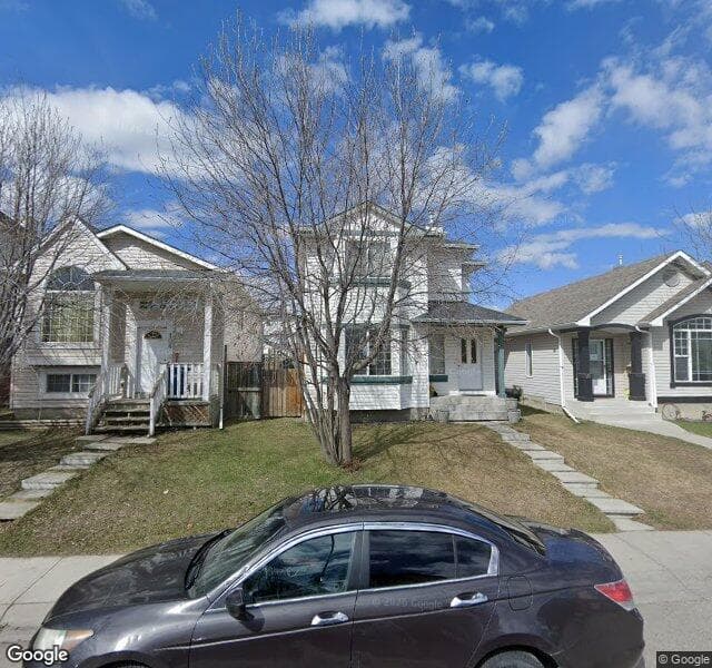 Street view of 100 Covewood Green NE, Calgary