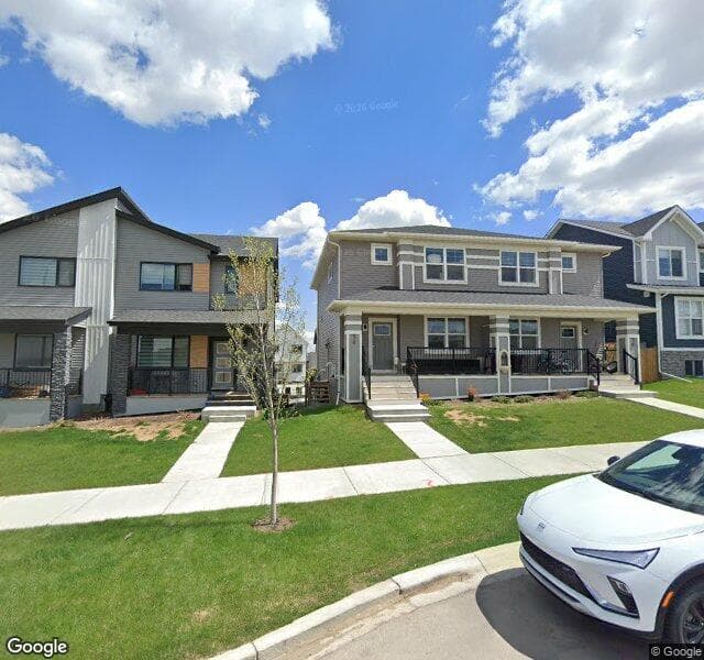 Street view of 34 Edith Green NW, Calgary